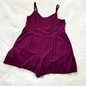 Torrid Romper Purple size 1